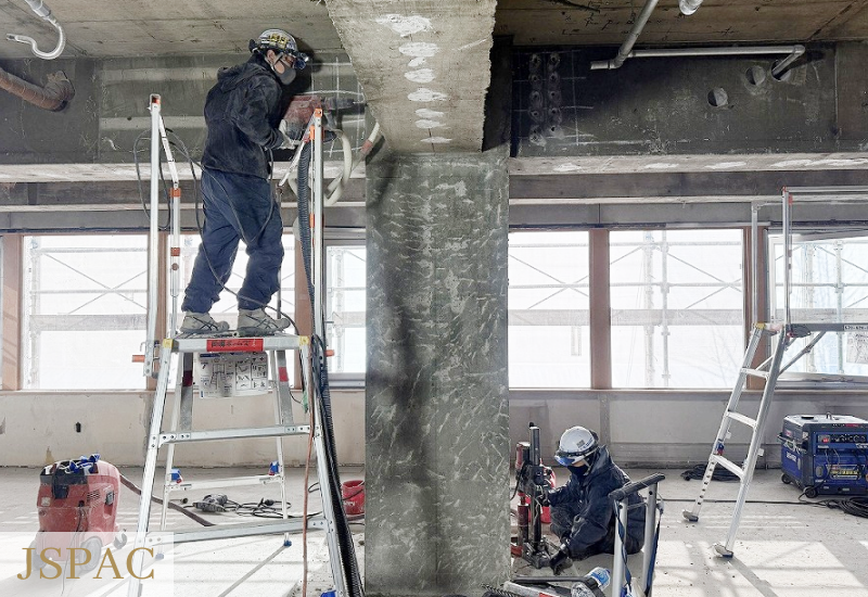 あと施工アンカー削孔・床スラブコア抜き